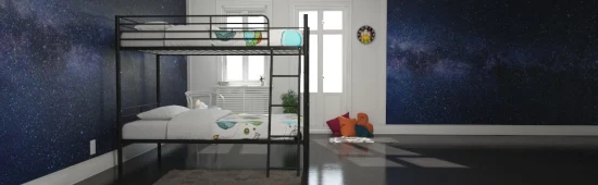 Metal MID-Sleeper Bed Childe Loft Bed